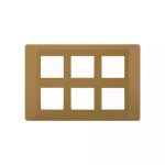 entice 12 module plate- Gold Rush L T CB91112FU11 entice12moduleplate goldrush cb91112fu11 front