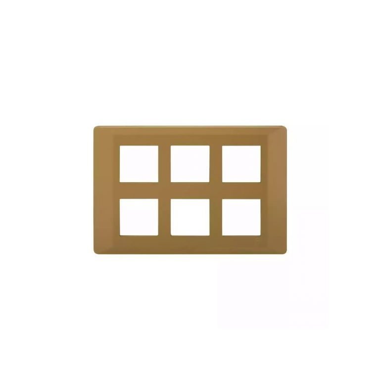 entice 12 module plate- Gold Rush L T CB91112FU11 entice12moduleplate goldrush cb91112fu11 front
