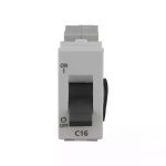 entice 16A SP Mini MCB 3 kA White L T CB91101KW16 entice16aspminimcb3ka cb91101kw16 frint