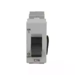 entice 16A SP Mini MCB 3 kA White L T CB91101KW16 entice16aspminimcb3ka cb91101kw16 frint