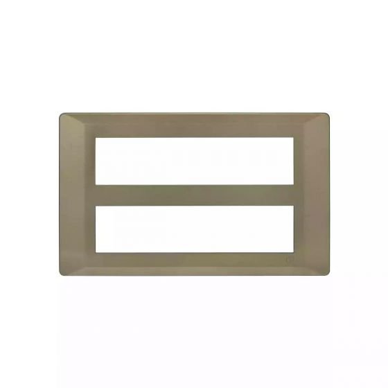 entice16moduleplate-rusticgold_cb91116fr11_front.jpg entice 16 module plate- Rustic Gold L T CB91116FR11 entice16moduleplate rusticgold cb91116fr11 front