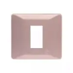 entice 1 module plate- Rose Gold L T CB91101FL11 entice1moduleplate rosegold cb91101fl11 front