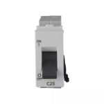 entice 25A SP Mini MCB 3 kA White L T CB91101KW25 entice25aspminimcb3ka cb91101kw25 front