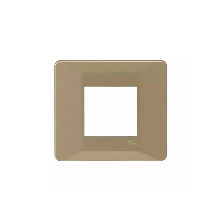 entice 2 module plate- Gold Rush L T CB91102FU11 entice2moduleplate goldrush cb91102fu11 front