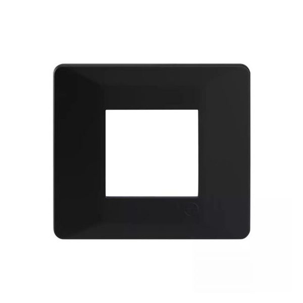 entice 2 module plate- Ice Silver L T CB91102FI11 entice2moduleplate iceblack cb91102fi11 front