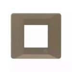 entice 2 module plate- Rustic Gold L T CB91102FR11 entice2moduleplate rusticgold cb91102fr11 front