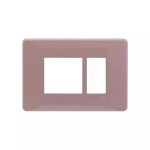 entice 3 module plate- Rose Gold L T CB91103FL11 entice3moduleplate rosegold cb91103fl11 front