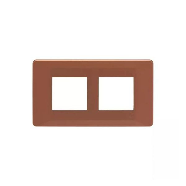 entice 4 module plate- Firestorm Orange L T CB91104FS11 entice4moduleplate firestormorange cb91104fs11 front