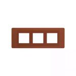 entice 6 module plate- Firestorm Orange L T CB91106FS11 entice6moduleplate firestormorange cb91106fs11 front