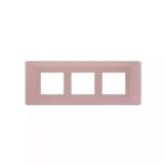 entice 6 module plate- Rose Gold L T CB91106FL11 entice6moduleplate rosegold cb91106fl11 front