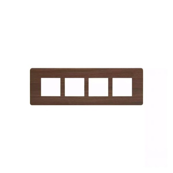 entice 8 M plate Horztl- Cinnamon Wood L T CB91108FA12 entice8mplatehorztl cinnamonwood cb91108fa12 front
