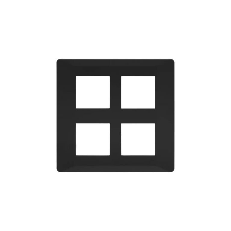 entice 8 M plate Square- Black Beauty L T CB91208FB11 entice8mplatesquare blackbeauty cb91208fb11 front