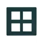 entice 8 M plate Square- Bottle Green L T CB91208FD11 entice8mplatesquare bottlegreen cb91208fd11 front