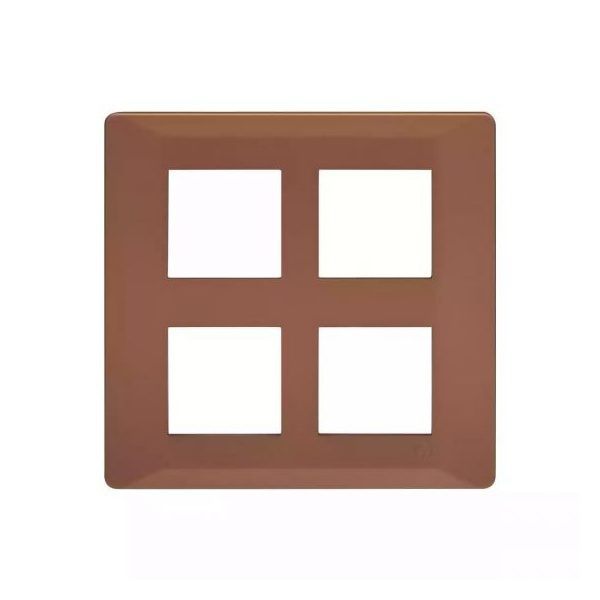 entice 8 M plate Square- Firestorm Orange L T CB91208FS11 entice8mplatesquare firestormorange cb91208fs11 front