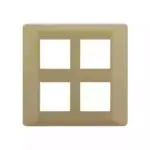 entice 8 M plate Square- Gold Rush L T CB91208FU11 entice8mplatesquare goldrush cb91208fu11 front