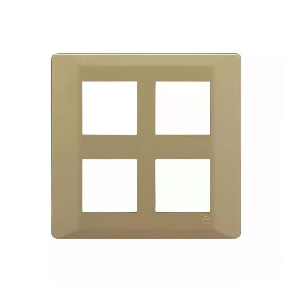 entice 8 M plate Square- Gold Rush L T CB91208FU11 entice8mplatesquare goldrush cb91208fu11 front