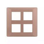 entice 8 M plate Square- Rose Gold L T CB91208FL11 entice8mplatesquare rosegold cb91208fl11 front