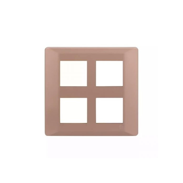 entice 8 M plate Square- Rose Gold L T CB91208FL11 entice8mplatesquare rosegold cb91208fl11 front