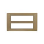 entice 16 module plate- Gold Rush L T CB91116FU11 entice 16 module plate gold rush cb91116fu11 front