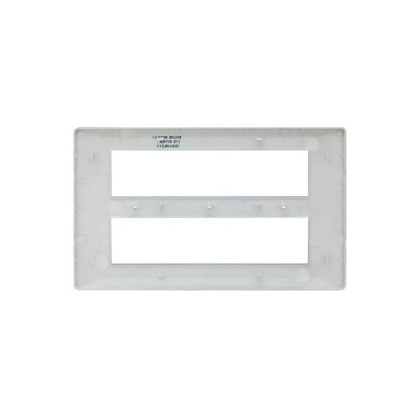 entice 16 module plate- Ice Silver L T CB91116FI11 entice 16 module plate ice silver cb91116fi11 back