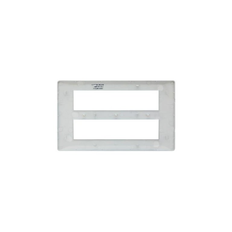 entice 16 module plate- Ice Silver L T CB91116FI11 entice 16 module plate ice silver cb91116fi11 back