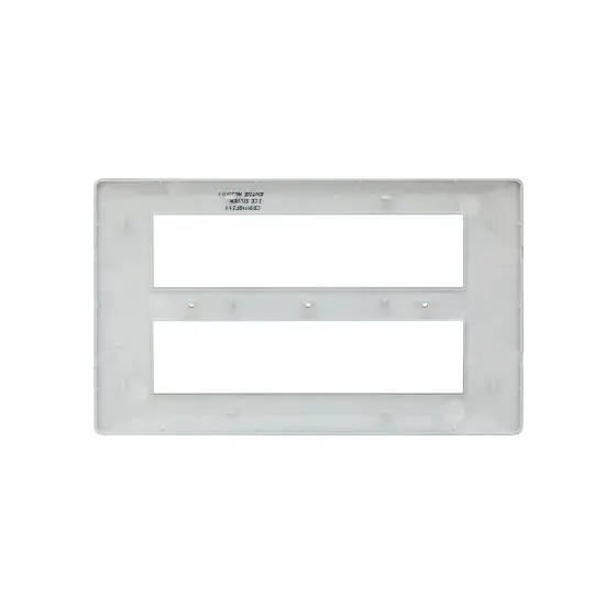 entice 16 module plate- Ice Silver L T CB91116FI11 entice 16 module plate ice silver cb91116fi11 back