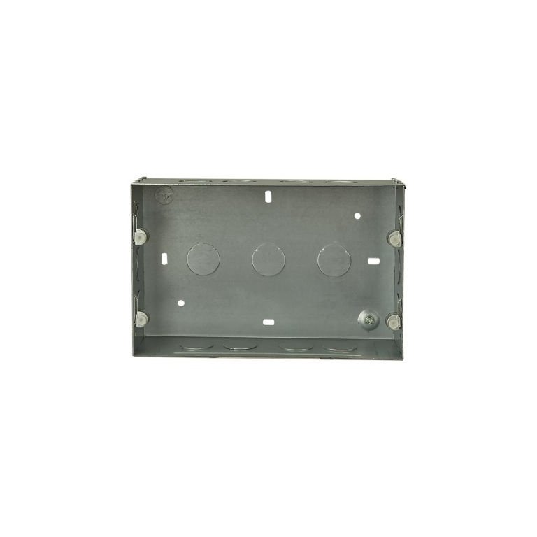 entice GI Metal Box- 12 Module L T CB91112WM00 entice gi metal box 12 module cb91112wm00 front