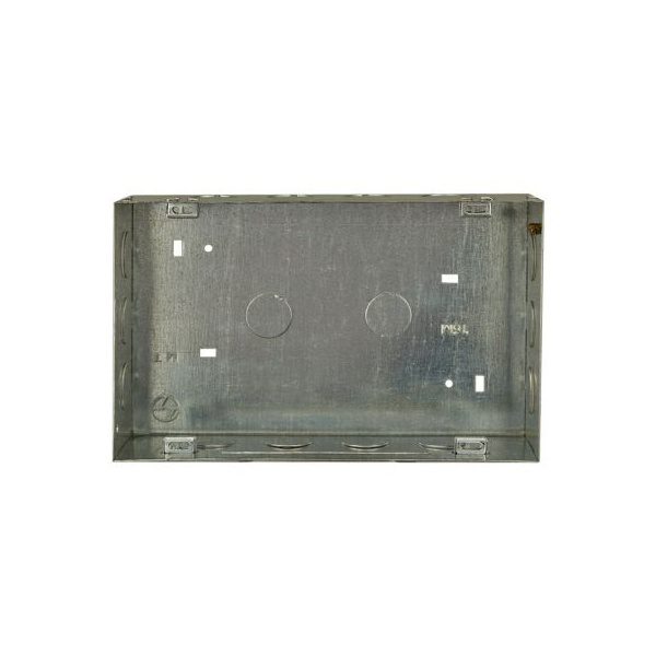 entice GI Metal Box- 16 Module L T CB91116WM00 entice gi metal box 16 module cb91116wm00 front