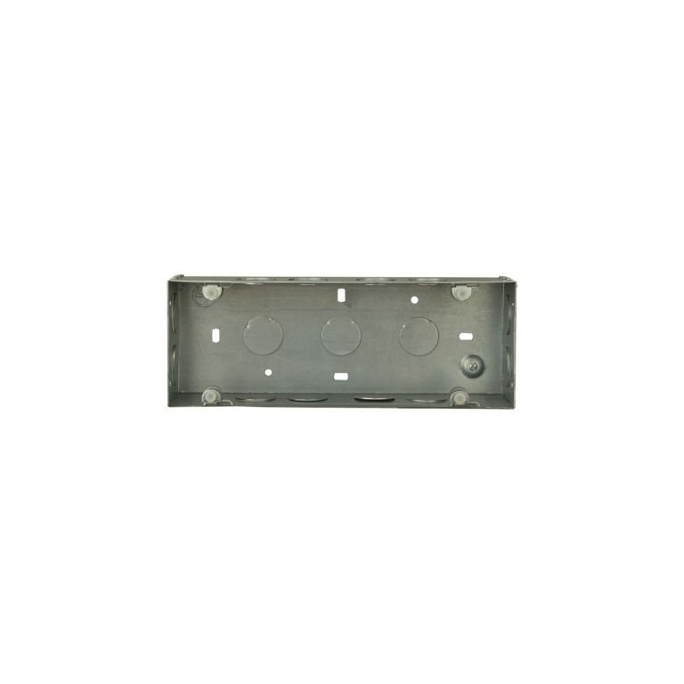 entice GI Metal Box- 8 Module Horizontal L T CB91108WM00 entice gi metal box 8 module horizontal cb91108wm00 front