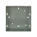 entice GI Metal Box- 8 Module Square L T CB91208WM00 entice gi metal box 8 module square cb91208wm00 front