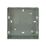 entice GI Metal Box- 8 Module Square L T CB91208WM00 entice gi metal box 8 module square cb91208wm00 front