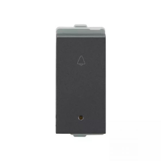 enticebellpush10aind1m-chagrey_cb91301bg10_front.jpg entice bell push 10A ind 1M Cha Grey L T CB91301BG10 enticebellpush10aind1m chagrey cb91301bg10 front
