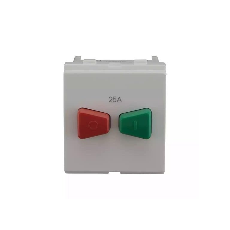 entice Motor starter switch 25A 2M White L T CB91102MW25 enticemotorstarterswitch25a2m cb91102mw25 front