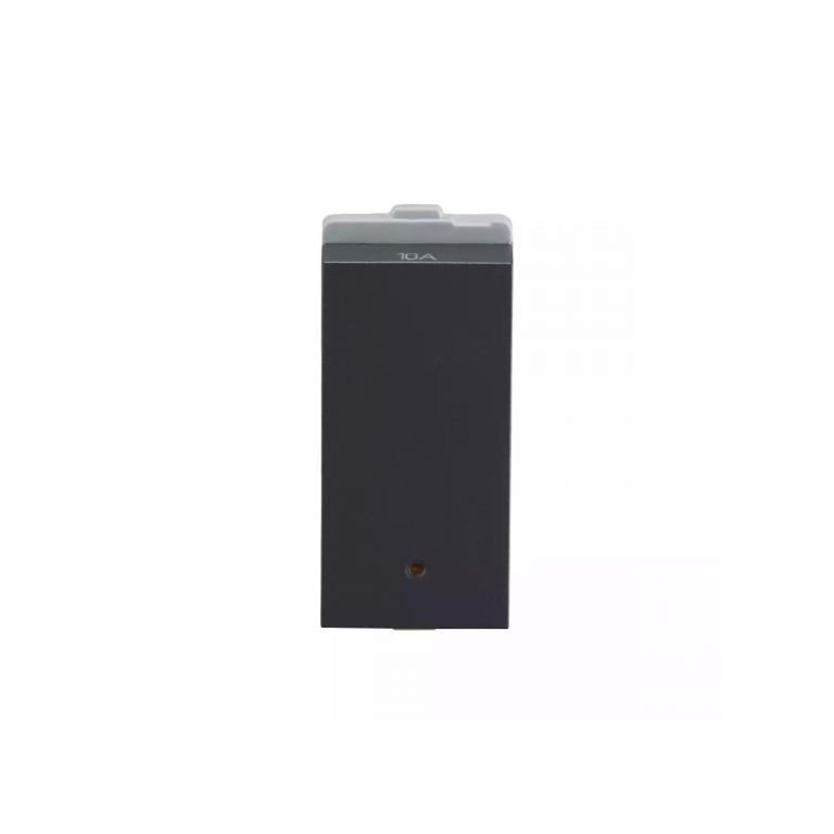 entice switch 10A 1way ind 1M-Cha Grey L T CB91301SG10 enticeswitch10a1wayind1m chagrey cb91301sg10 front