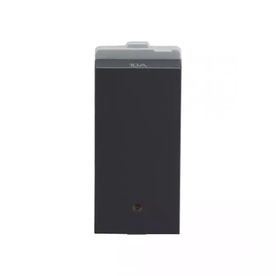 entice switch 10A 1way ind 1M-Cha Grey L T CB91301SG10 enticeswitch10a1wayind1m chagrey cb91301sg10 front
