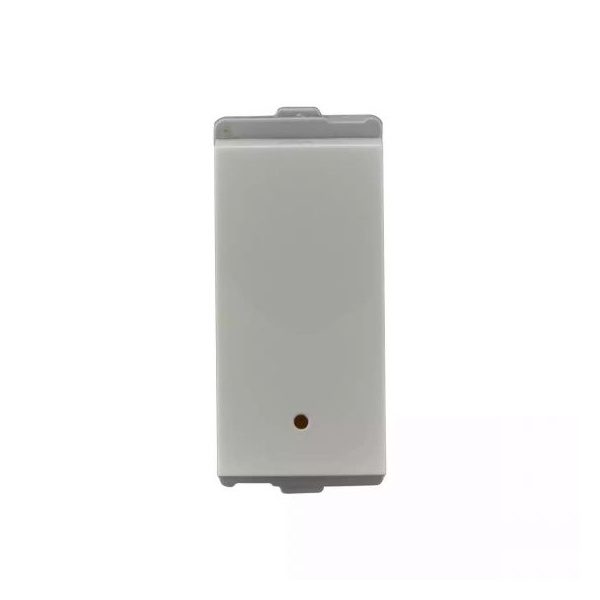 entice switch 25A 1 Way with indicator 1M White L T CB91301SW25 enticeswitch25a1 waywithindicator1m cb91301sw25 front