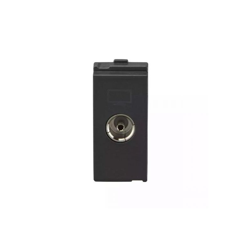 entice TV Socket 1M Cha Grey L T CB91101TG00 enticetvsocket1m chagrey cb91101tg00 front