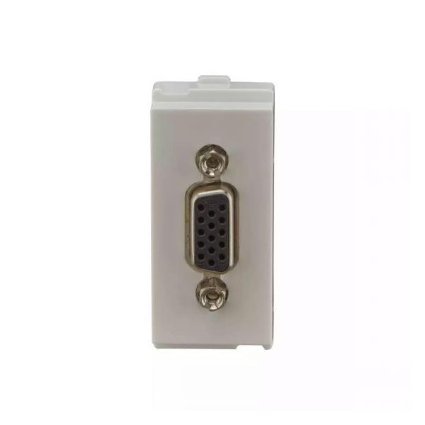 entice VGA Connector 1M White L T CB91501TW00 enticevgaconnector1m cb91501tw00 front