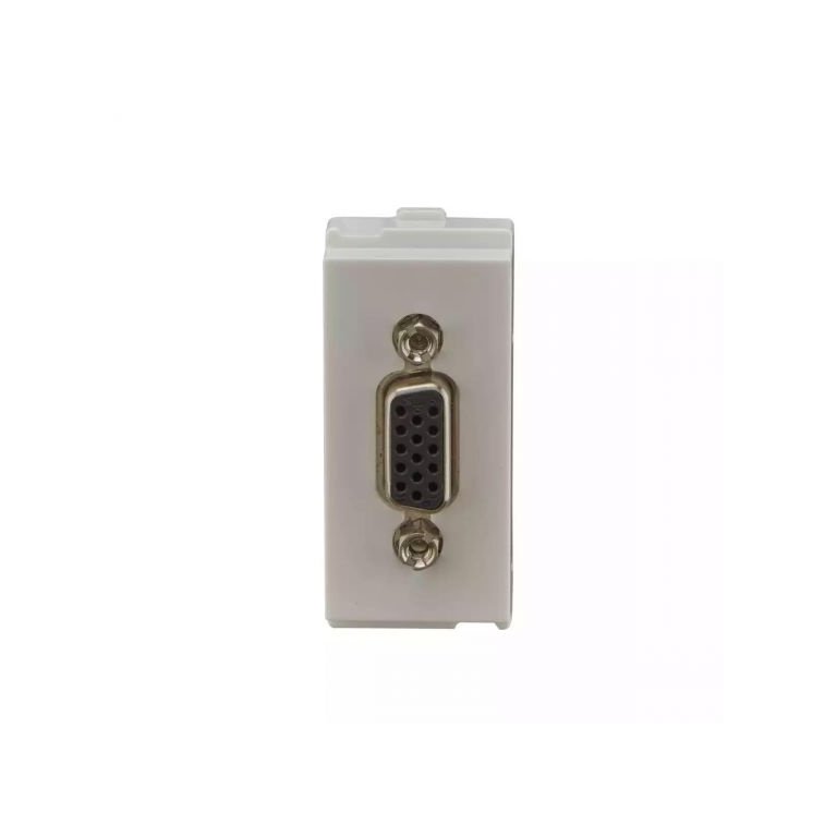 entice VGA Connector 1M White L T CB91501TW00 enticevgaconnector1m cb91501tw00 front