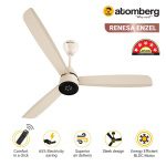 Atomberg Renesa Enzel 1200 mm BLDC Ceiling Fan with Remote Control LED Indicators Seasand Ivory ivory 2