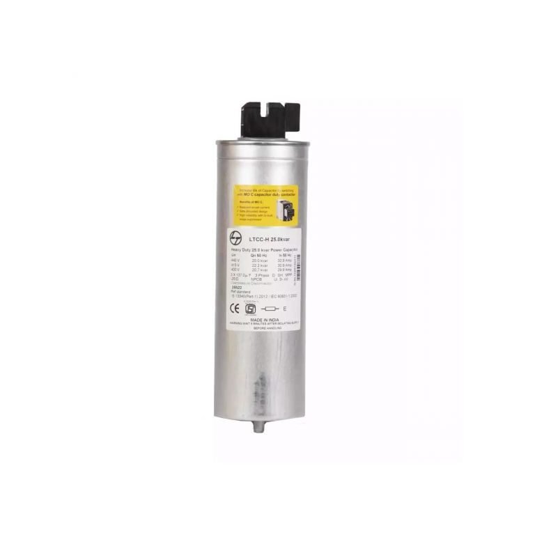 Heavy Duty Cylindrical Capacitor 33.1 kVAr 525 VAC L T LTCCH333M2 ltcch325b2 25 kvar hd resin filled cap440v50hz00101