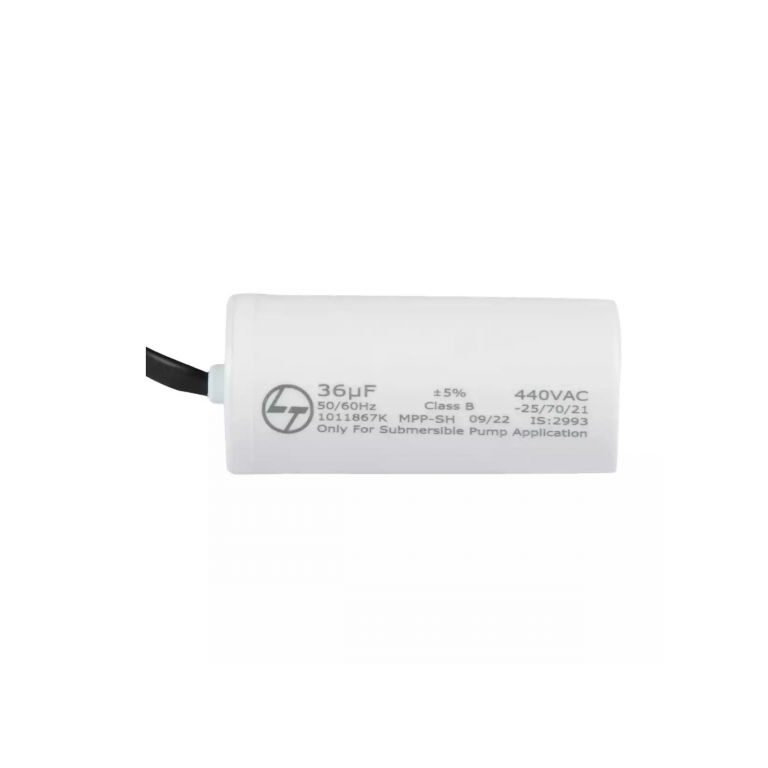 MFD Capacitor for 1ph application -MFD Capacitor with wires, Run Capacitor, 40 F, 440V L T LTCCMRW040B2 ltccmrw036b2 agri 1ph