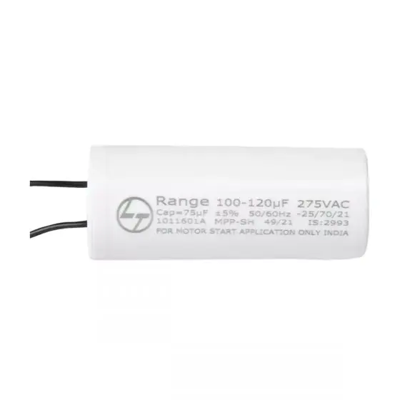 MFD Capacitor for 1ph application -MFD Capacitor for MR-G Controllers, Start Capacitor, 120 F, 275V L T LTCCMS120P2 ltccms120