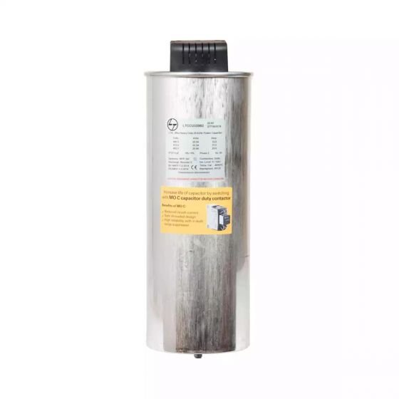 ltccu325b2_25kvar-lt_ult_heavy_cap440v3_ph_front_1.jpg LTXL Ultra Heavy Duty Cylindrical Capacitor 7.5 kVAr 525 VAC L T LTCCU307M2 ltccu325b2 25kvar lt ult heavy cap440v3 ph front