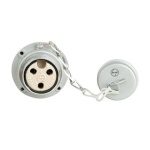 Socket 20A 3 Pin Metal L T MPS320S mps320s 20a 3pin socket metal clad front