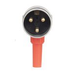 Plug 32A 3 Pin Metal L T MPS332P mps332p 32a 3pin plug metal clad front