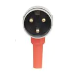 Plug 32A 3 Pin Metal L T MPS332P mps332p 32a 3pin plug metal clad front