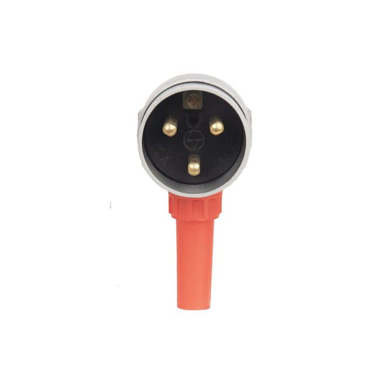 Plug 32A 3 Pin Metal L T MPS332P mps332p 32a 3pin plug metal clad front