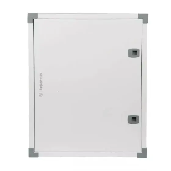 phc06ddb_6_mod_phase_selector_double_door_db_front.jpg Tripbox PLUS DB 63A Phase Selector 4 Way Double Door L T PHC04DDB phc06ddb 6 mod phase selector double door db front