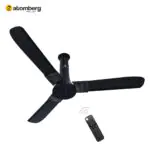 Atomberg Studio 1200 mm BLDC Ceiling Fan with Remote Control LED Indicators Midnight Black pli 1 2